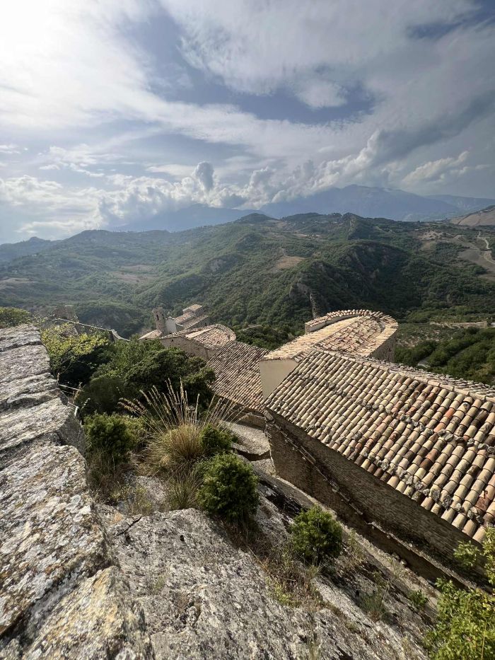Landschap rond Pollutri en Casalbordino in Abruzzo